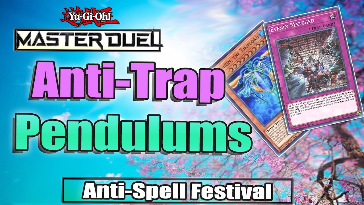 AntiBackrow Pendulum Magician Deck Yugioh Master Duel YouTube