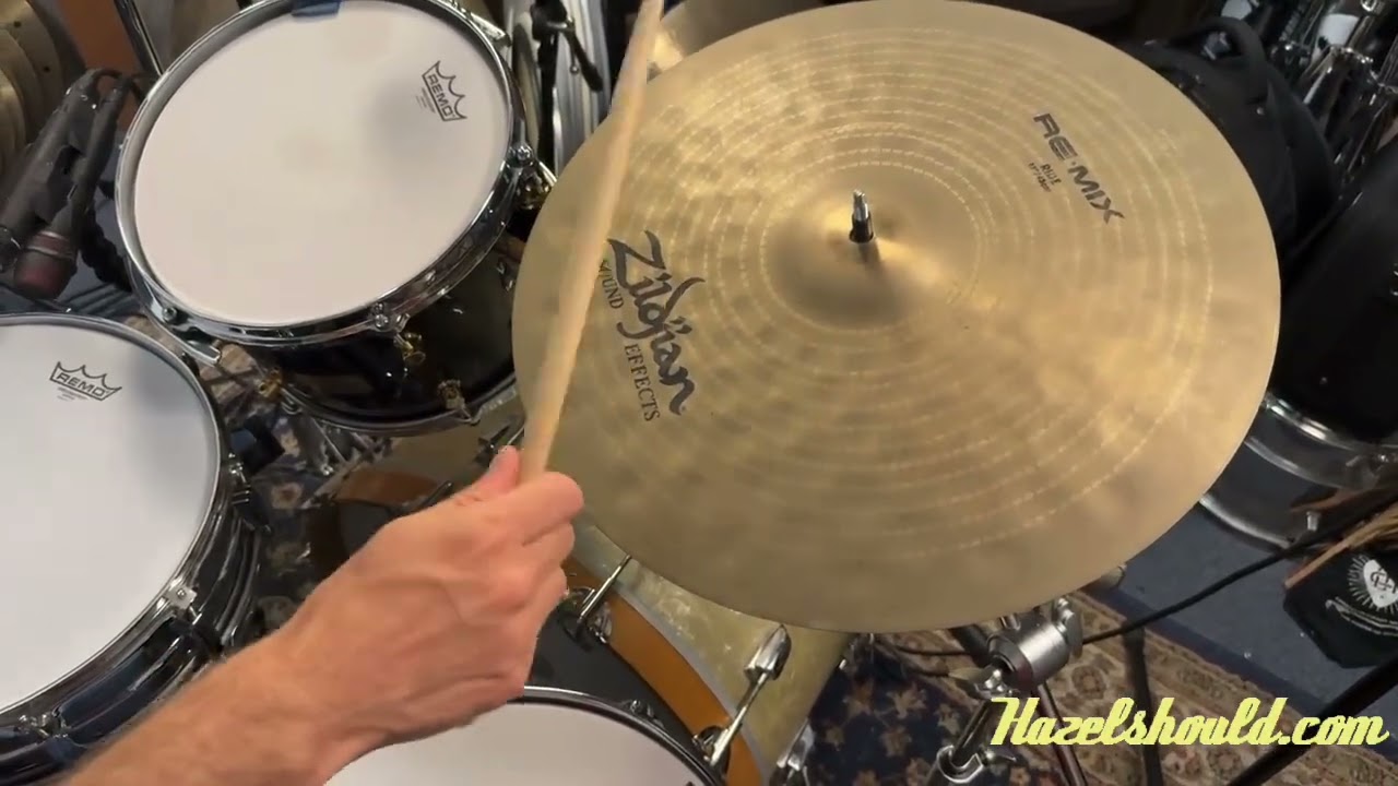 Zildjian ORIGINAL REMIX Ride 17” 1586 g - YouTube