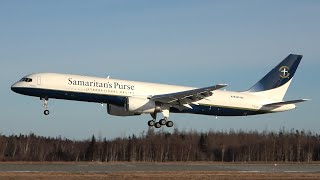 Samaritan's Purse - Boeing 757-225(PCF) - Takeoff & Landing