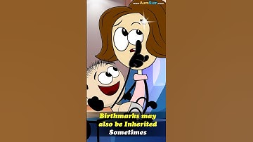 What is the Cause of Birthmarks? | #aumsum #kids #shorts #science