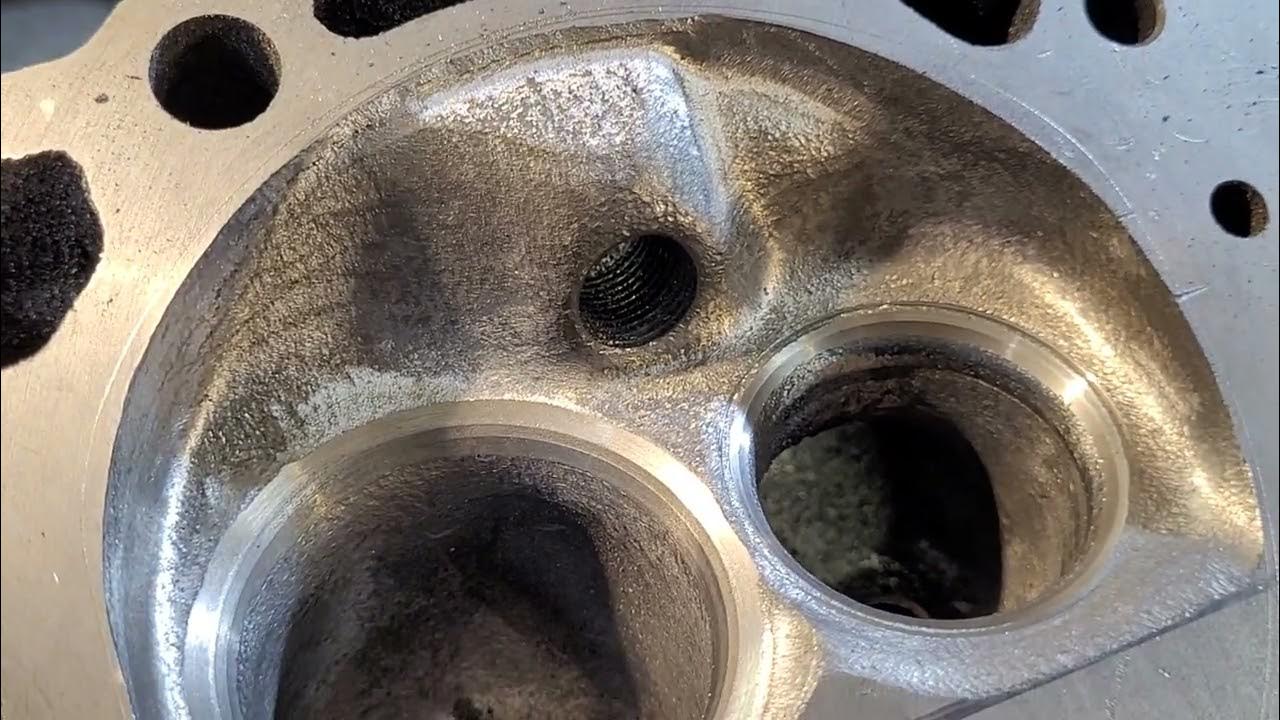EQ Vortec lightning cylinder head finessed chamber YouTube