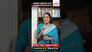 APPSC Group 1 & Group 2 Foundation Batch 2026 | Starts on 8th June 2026 #appsc #group1