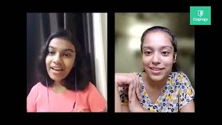 Clapingo English Conversation #33 with  Dhaanya Arora | English Speaking Practice | Adrija Biswas