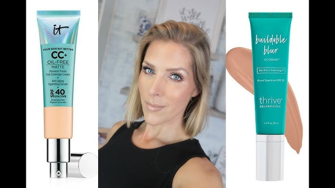 NEW* Thrive Causemetics "Buildable Blur" CC Cream: Wear Test + Review -  YouTube