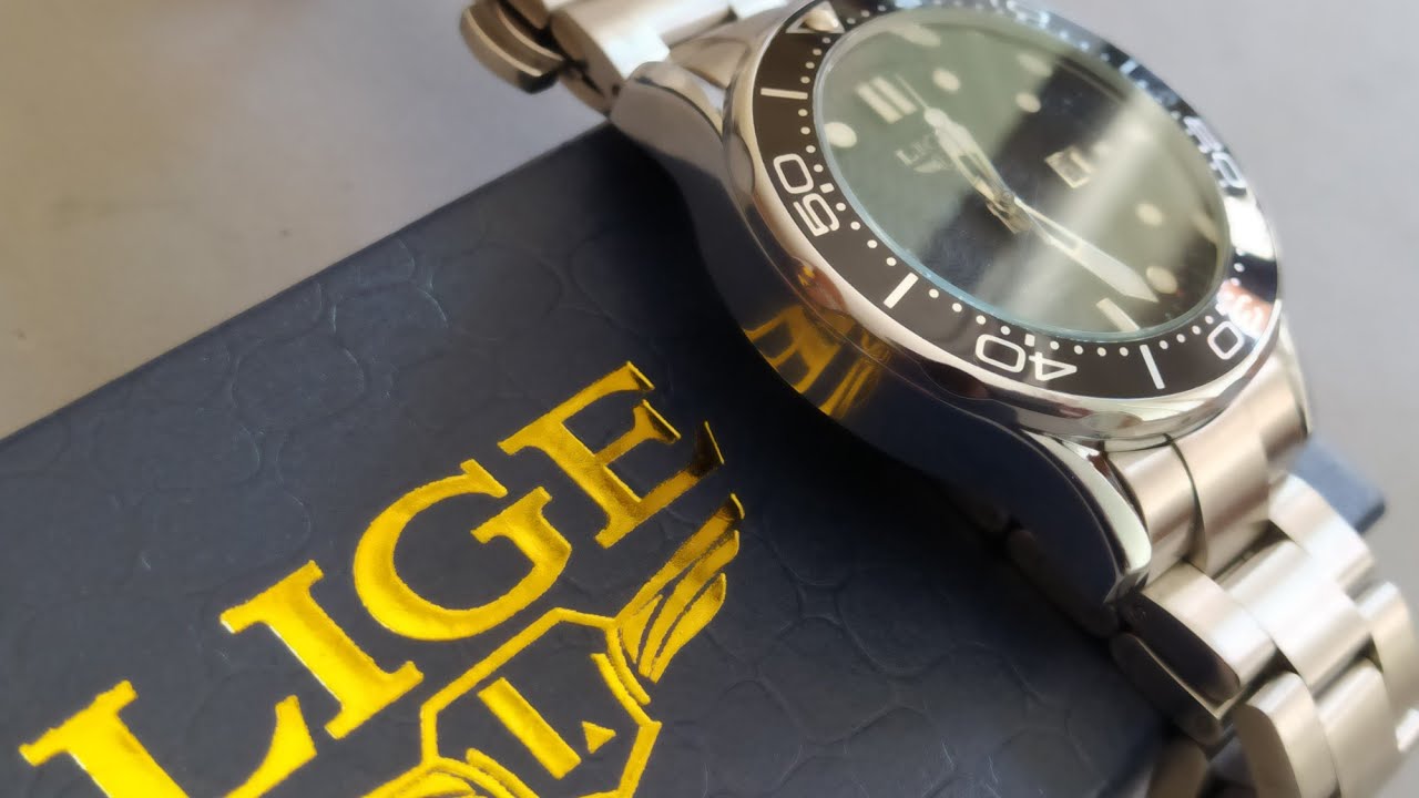 Reloj LIGE 2021 estilo Diver en AliExpress 👍😀 Una marca pa tiesos que no  está mal. - YouTube