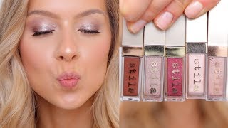 STILA Glitter & Glow + Shimmer & Glow Eyeshadows Review