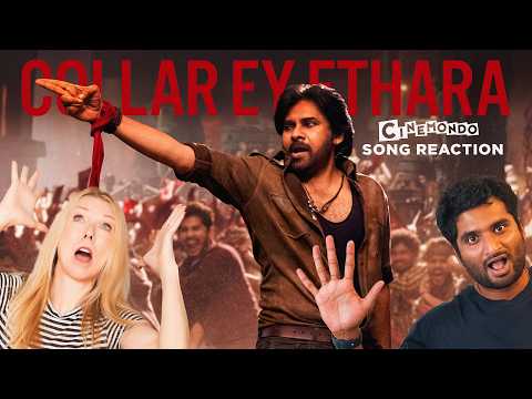 Collar Ey Etthara - Lyric Reaction 🔥 | Ustaad Bhagat Singh | Telugu | Pawan Power Anthem!