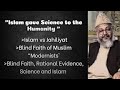 Blind faith  is islam against critical thinking