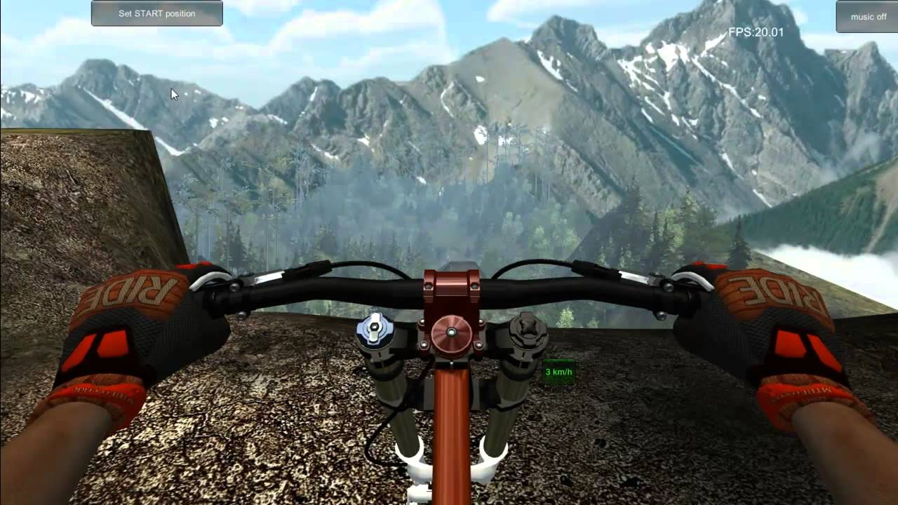 MTB Freeride PC Gameplay !!!