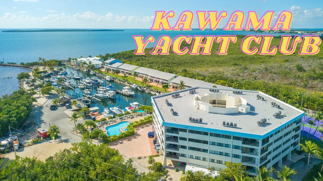 Kawama Yacht Club Waterfront and Beach Key Largo Drone and Photo