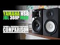 Yamaha HS8  vs  JBL 308P MKII  ||  Sound & Frequency Response Comparison