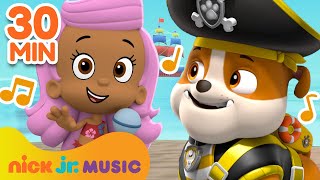 Songs about SUMMER! w/ PAW Patrol, Bubble Guppies & More! ☀️ 30 Minutes | Nick Jr. Music