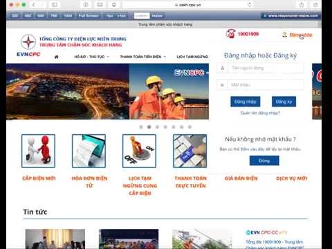 Video Hướng dẫn cách tra cứu hóa đơn điện tử của điện lực... - youtube