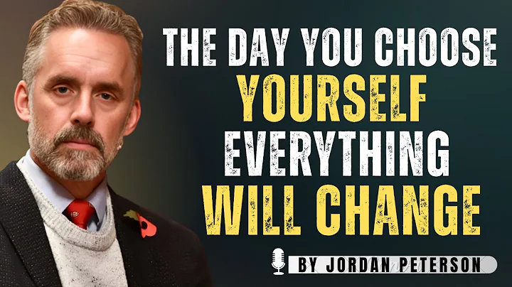 This is what happens when you finally choose yourself above all else -JORDAN PETERSON