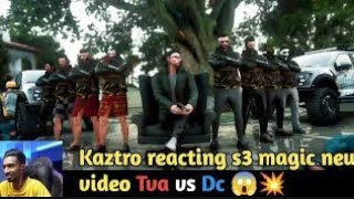 Kaztro reaction S3 magic new video Tva vs Dc War #tva #tkrp #kva