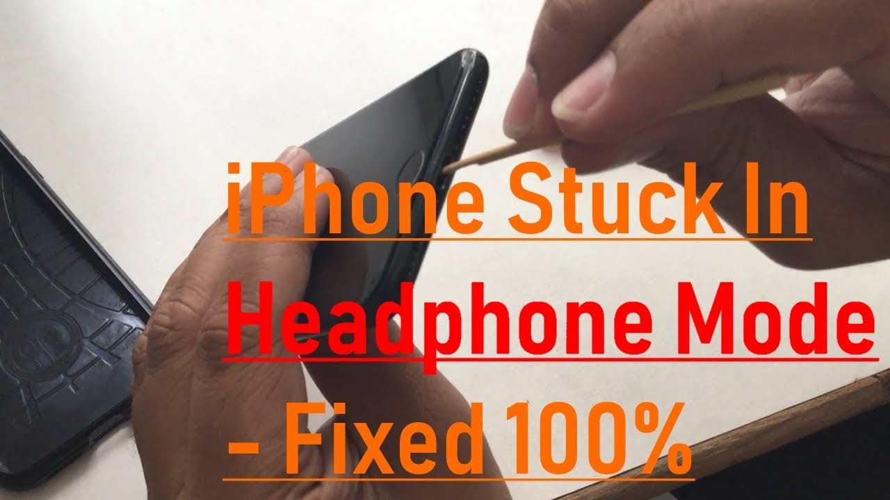Fixed - iPhone 7/ 7 Plus, iPhone 8 Plus Stuck on Headphone mode iOS 15/ Speaker Won't Working -2022