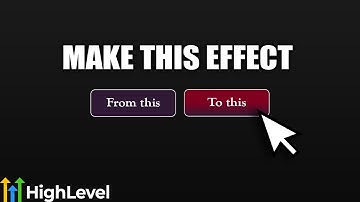 Make button change color on hover within GoHighLevel