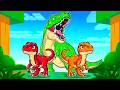 GUERRA DOS DINOSSAUROS NO MINECRAFT! ⚔️🦖