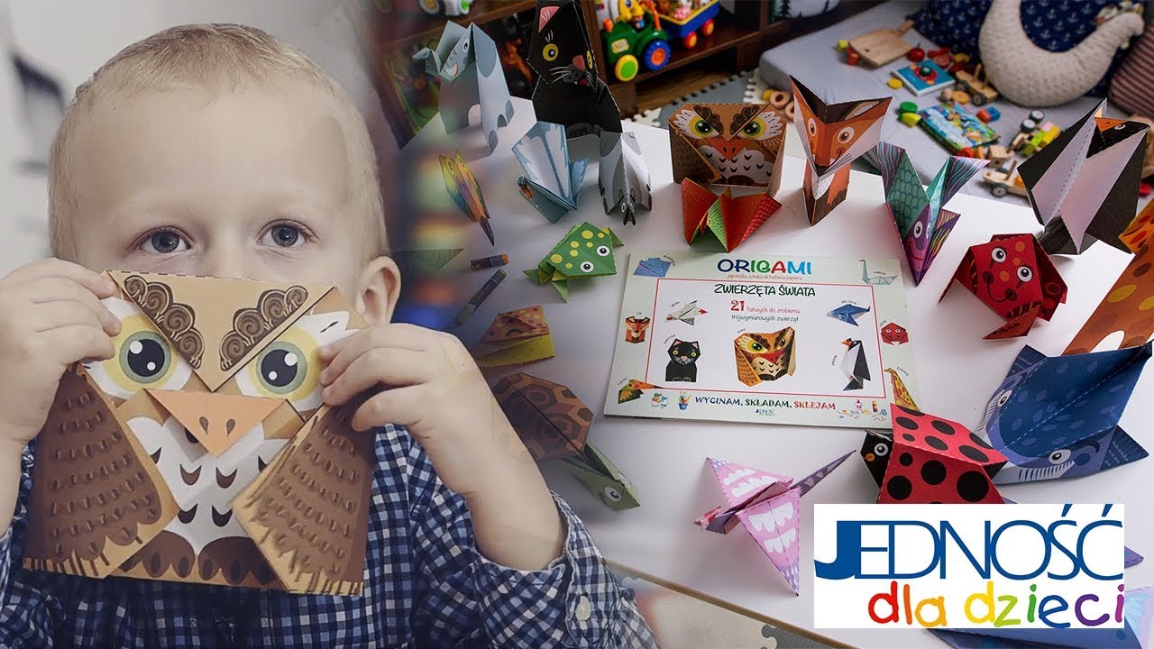 Zwierzęta z origami bajeczka YouTube