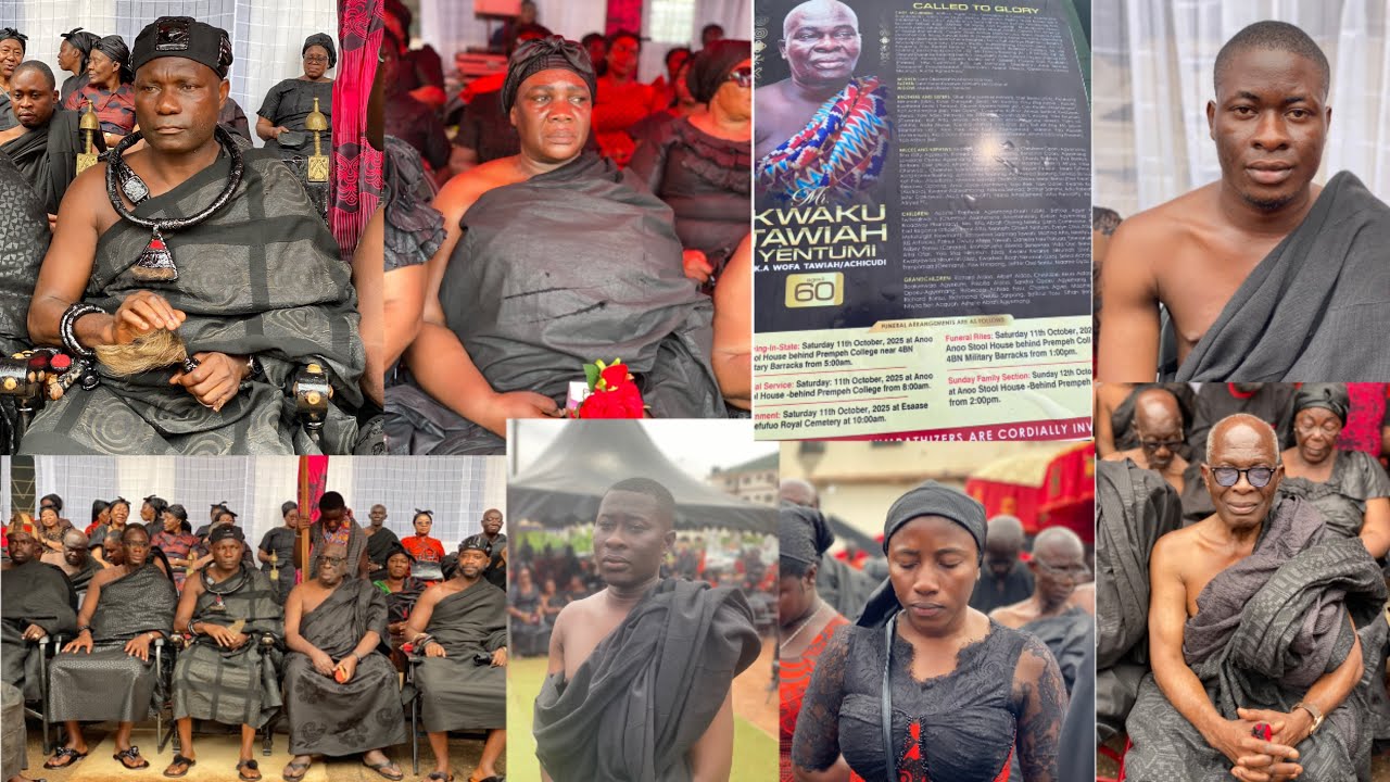 Очень грустно😭💔Баффур Анантахен поделился слезами 😭, оплакивая своего покойного отца, мистера Ква...