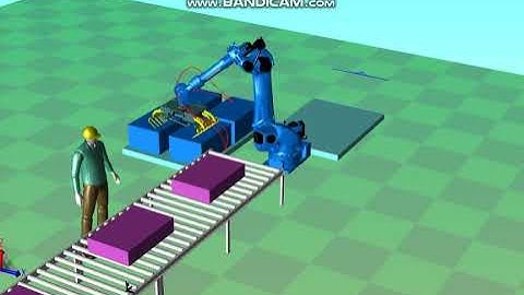 Motosim Demonstration 3 pile pallet