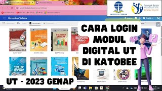 #11 Cara Belajar Mandiri di Kotobee UT 2024.1 (2023 Genap)