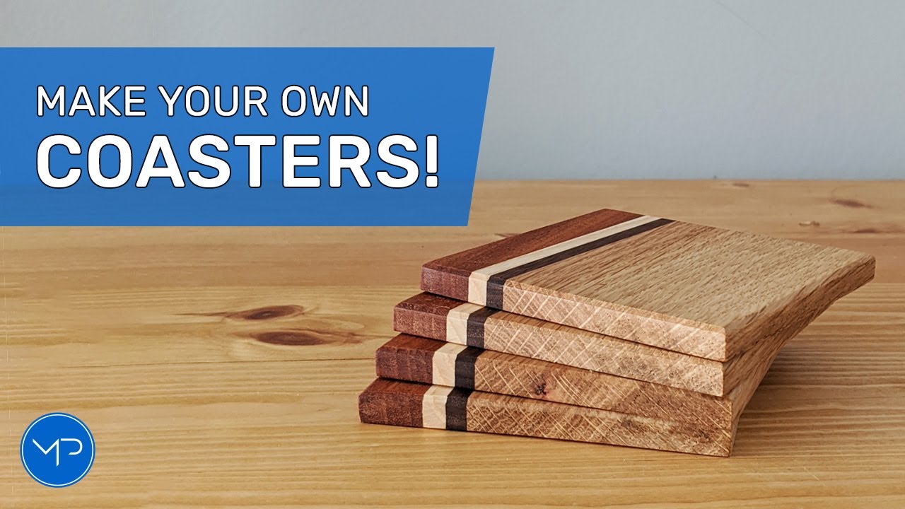 How to Make Easy DIY Coasters ~ DIY Woodworking 