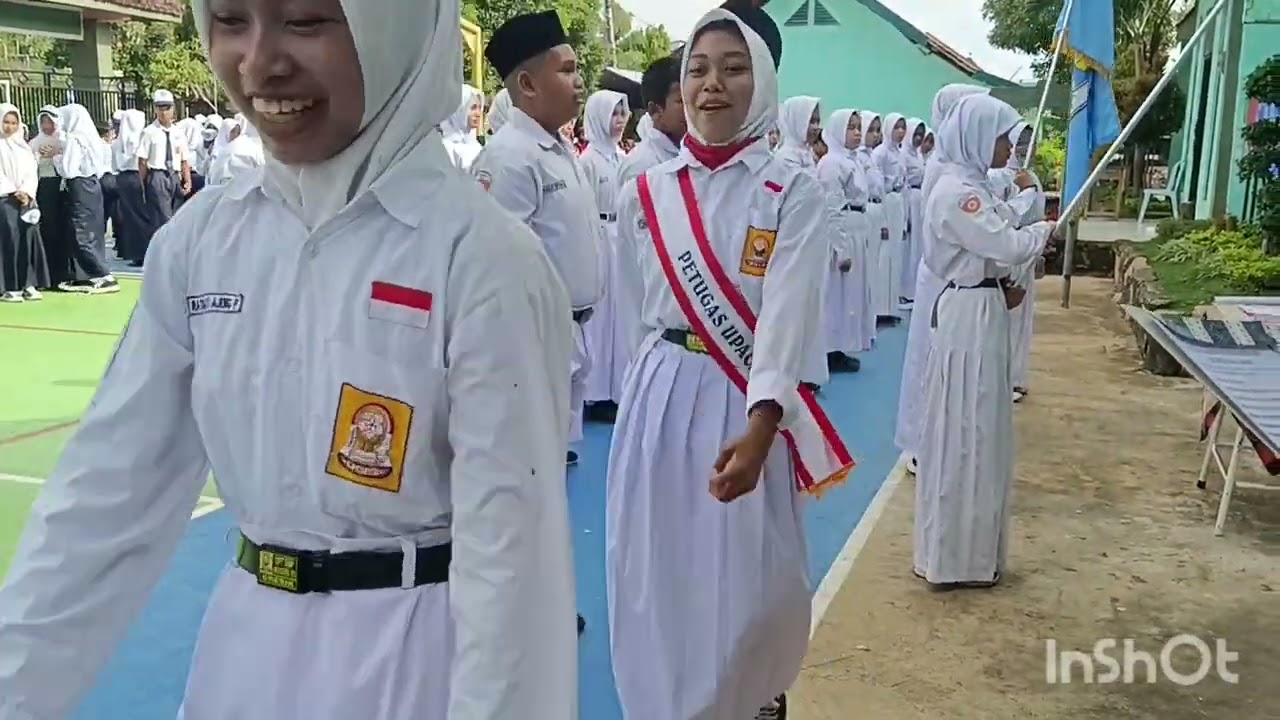 Pelantikan Pengurus OSIS 2025-2026 n Penyerahan Penghargaan Voli +Cerpen UPT SMPN 21 Gresik 