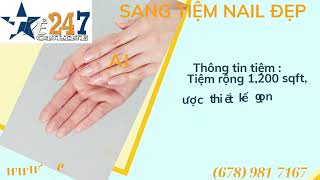 Sang Tiệm Nail Đẹp 1,200 Sqf Tại Douglasville, GA – Vị Trí Đắc Địa, Giá Tốt