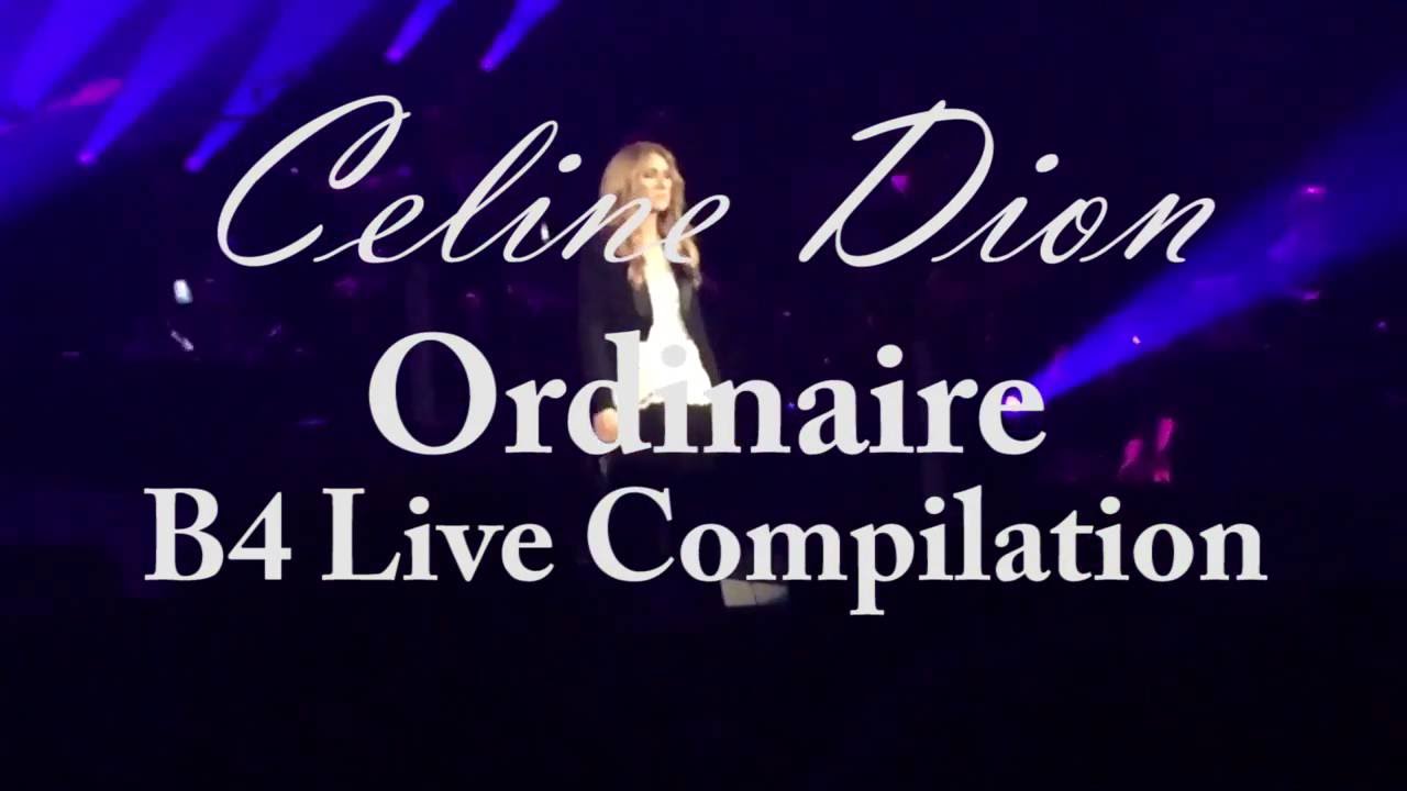 Celine Dion - Ordinaire Vocal Showcase (Live B4 High Notes, 2016)
