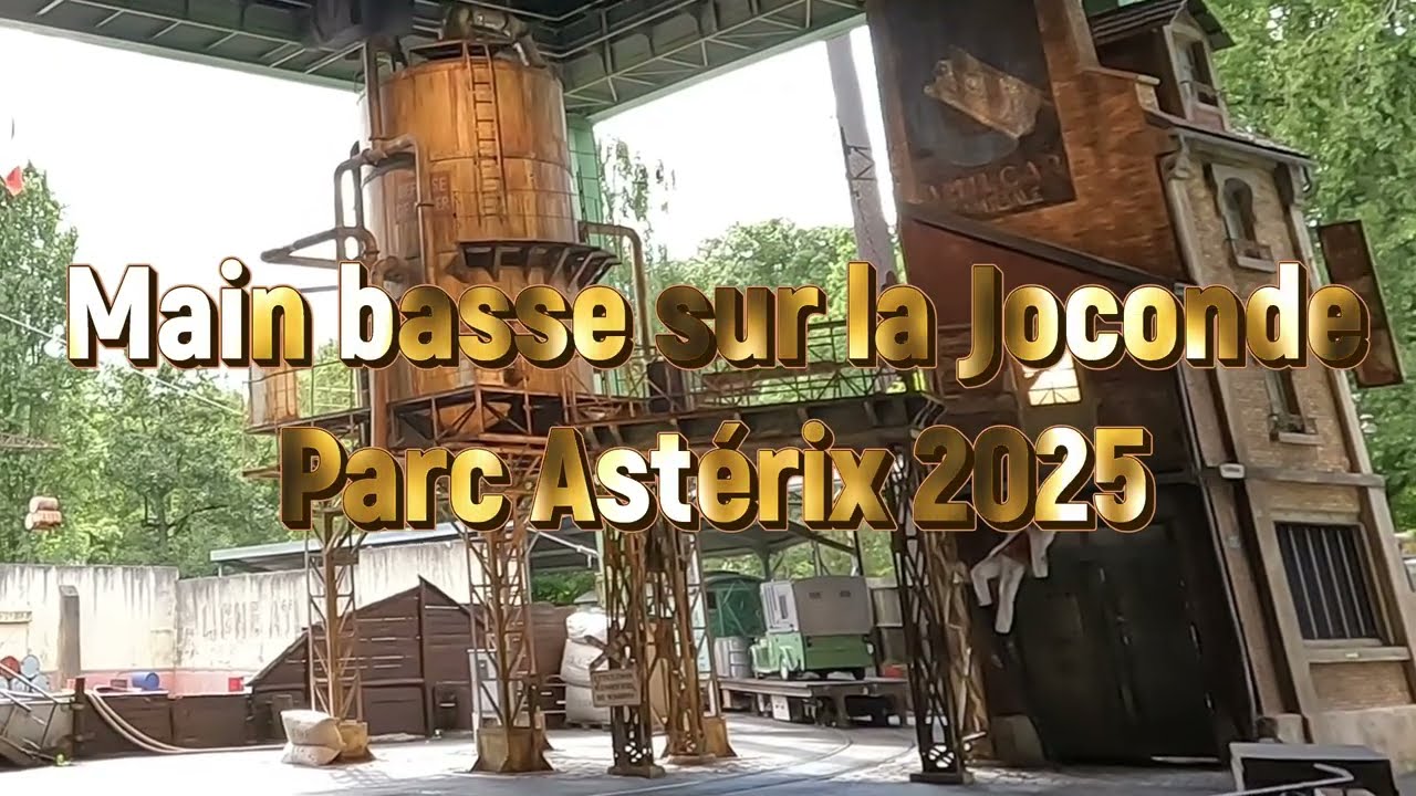 MAIN BASSE SUR LA JOCONDE | Show Parc Astérix 2025
