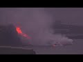 La lava forma una muntanya de 50 metres al mar