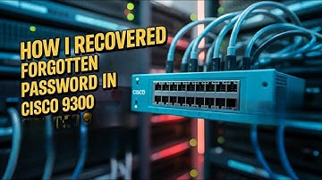 I HACKED My Own Cisco Switch (Password Recovery Guide)