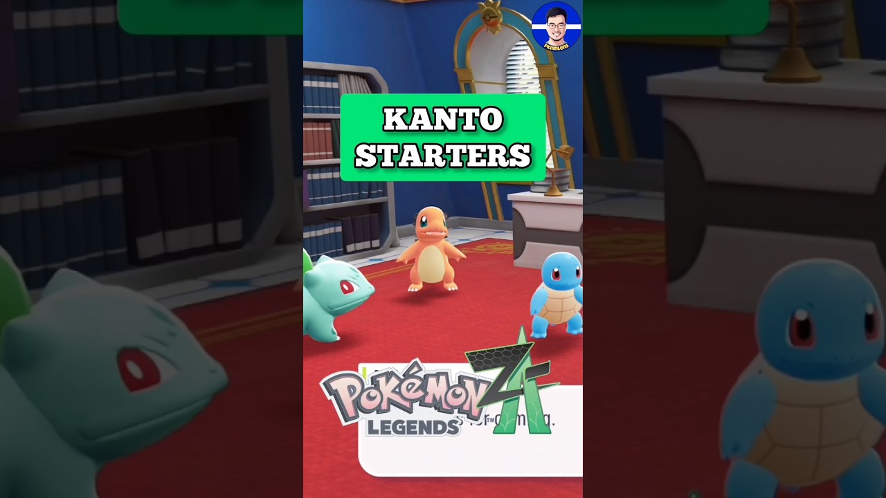 How to get Kanto Starters Bulbasaur, Charmander, Squirtle in Pokemon Legends Z-A! 