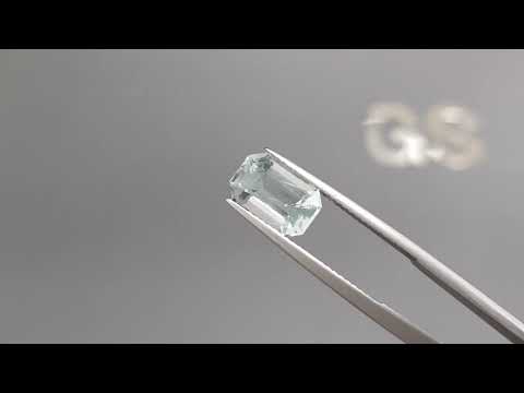 Aquamarine from Nigeria in octagon cut 2.84 carats Video  № 1