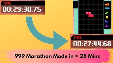 Tetris 99: 2 Minute Improvement! (27:44 999 Line Clear!)