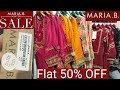 Maria B winter clearance sale flat 50% off