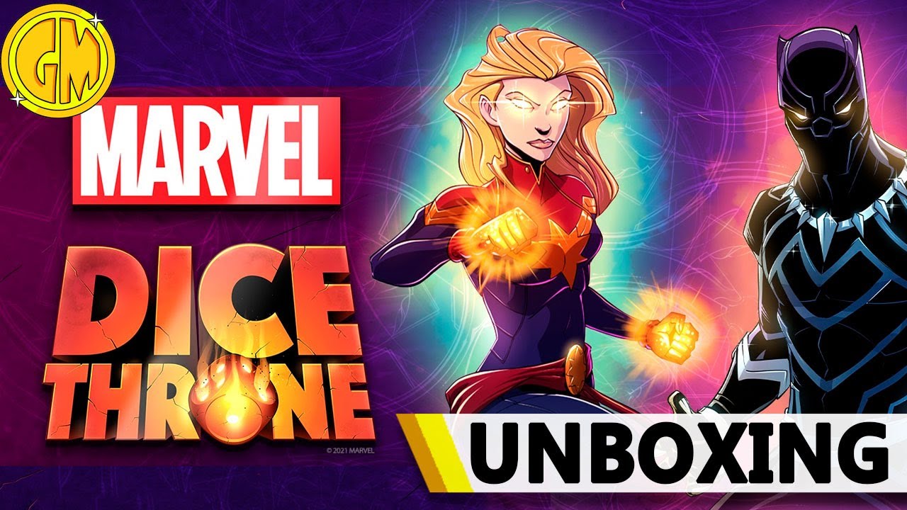Marvel Dice Throne Unboxing YouTube