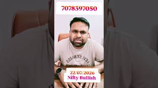 Nifty Prediction for tomorrow 22/07/2026 #ytshorts #shorts #viral #reels #trending #nifty #nifty50