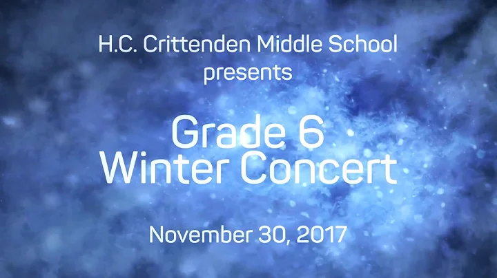 Grade 6 Winter Concert