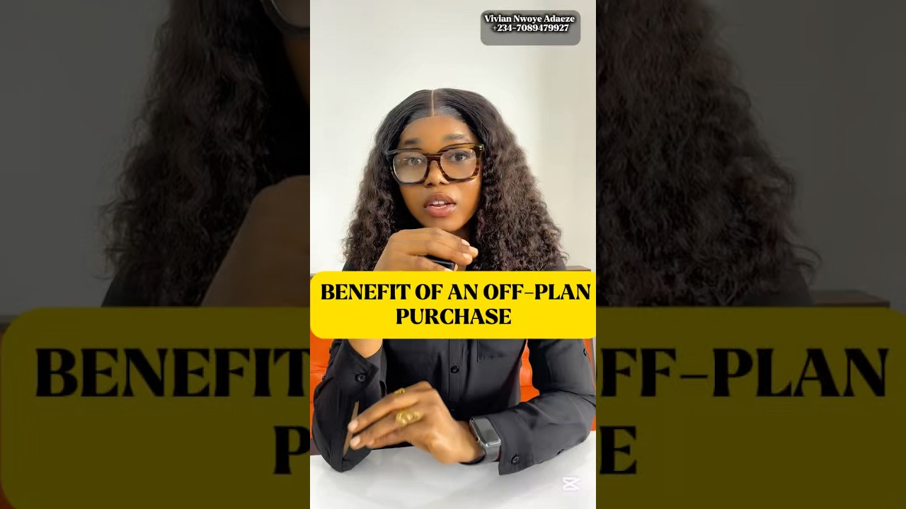 What is an off-plan Purchase? 