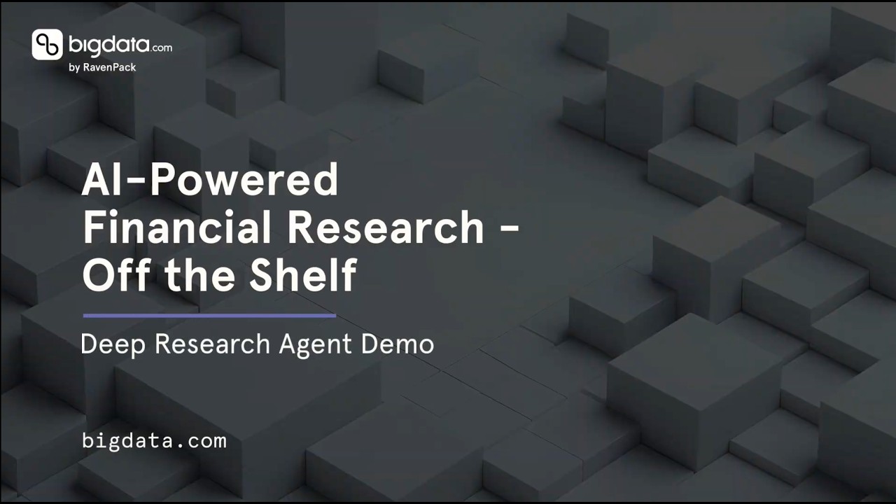 AI-Powered Financial Research - Deep Research Agent Demo - YouTube