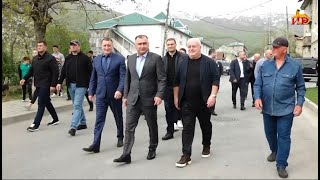 Президент Алан Гаглоев посетил город Квайса Дзауского района в сопровождении российских инвесторов.