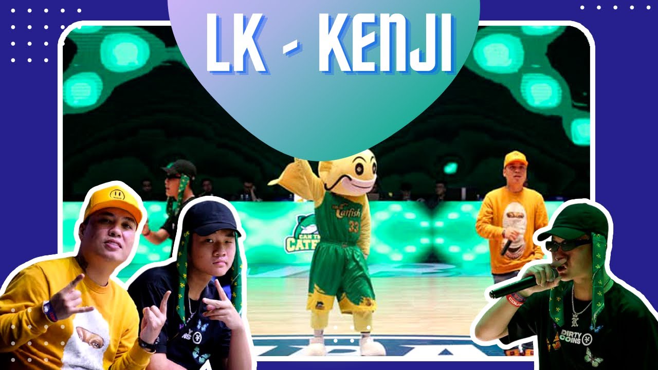 Rapper Kinji Rapper LK cùng KENJI đốt cháy sân đấu quốc tế VBA - YouTube