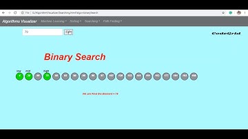 Binary Search - with Animations