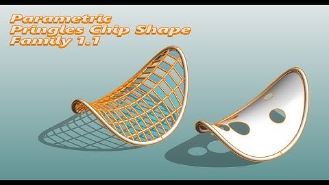 Everyday Revit (Day 387) - Parametric Pringles Chip Shape Family 1.1