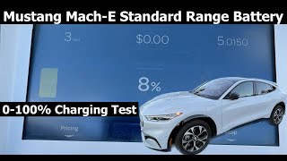 Mustang Mach-E: 0-100% Standard Range Battery Charging Test