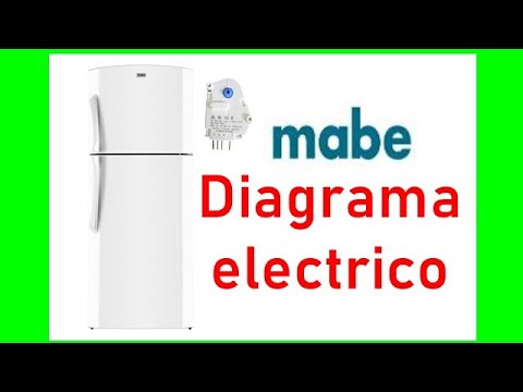 Refrigerador mabe diagrama electrico con timer - YouTube
