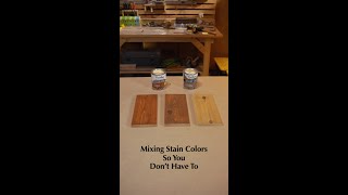 Pt.31 of our stain mixing series!