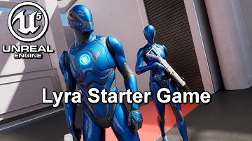 Lyra Starter Game - Unreal Engine 5 Livestream - Unreal Engine 5 First Impressions